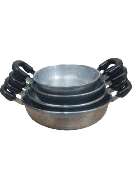 Alüminyum 18-20-22-24 cm 4'li Sahan Seti