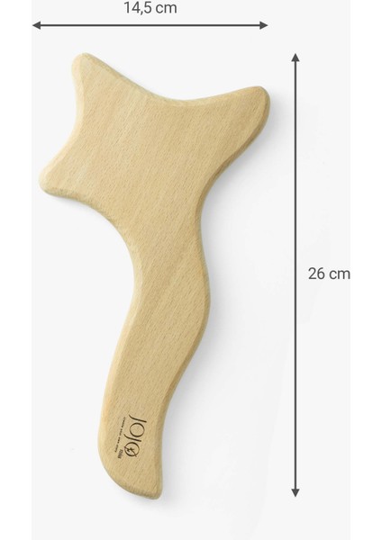 Yıldız Ahşap Masaj Aleti Maun Ağacı, Madero Terapi, Lenf Drenaj Masaj Seti fırsatları