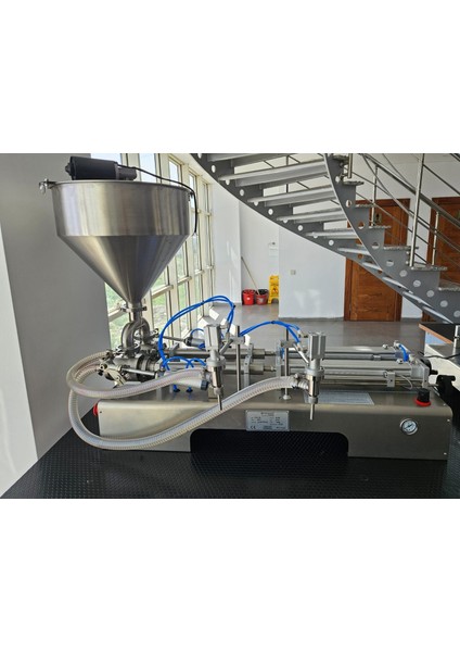 Çift Nozül Sıvı Dolum-Yarı Otomatik