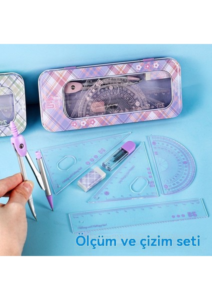 2025 Yeni Pusula Cetvel Seti, Çok Fonksiyonlu Cetvel Seti (Yurt Dışından) modelleri