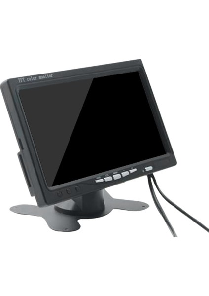 Mini Tv 7 Inç Hd Monitör 800X480 Taşınabilir Araç LCD Ekranları Dvd/cmmb Binek Araçlar Kamyonlar Için Iki Giriş (Yurt Dışından)