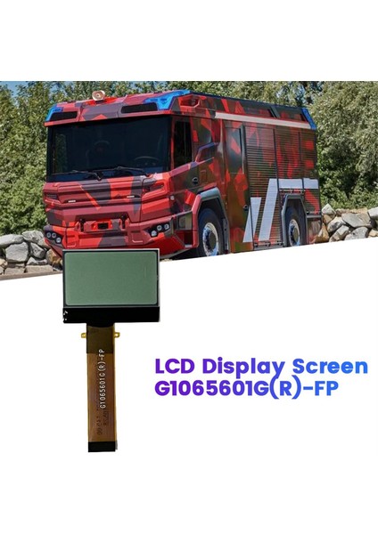 Volvo Penta Takometre Saat Sayacı Orta Konsol Üst LCD Ekranı Için Araba LCD Ekranı G1065601G(R)-FP (Yurt Dışından)