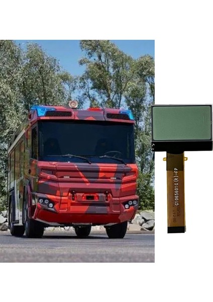 Volvo Penta Takometre Saat Sayacı Orta Konsol Üst LCD Ekranı Için Araba LCD Ekranı G1065601G(R)-FP (Yurt Dışından)