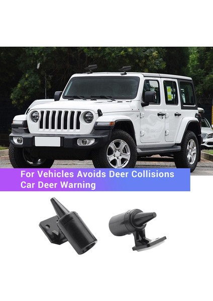 Araçlar Için 6 Adet Geyik Uyarısı Geyik Çarpışmalarını Önler Araba Geyik Uyarısı Oto Motosiklet Kamyon Suv ve Atv Için Siyah Ultrasonik Yaban Hayatı Uyarısı (Yurt Dışından) fiyatları