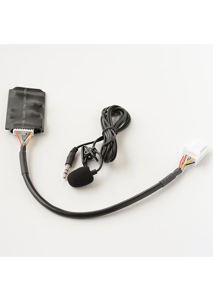 Toyota Rav4 Için Bluetooth Aux Adaptörü Handsfree Disk Kutusu Kablo Demeti Mikrofon ile Bluetooth Bağlantı Modülü (Yurt Dışından)