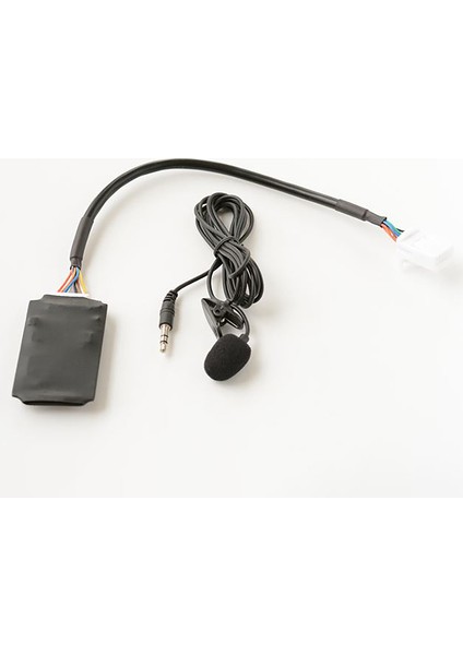Toyota Rav4 Için Bluetooth Aux Adaptörü Handsfree Disk Kutusu Kablo Demeti Mikrofon ile Bluetooth Bağlantı Modülü (Yurt Dışından)