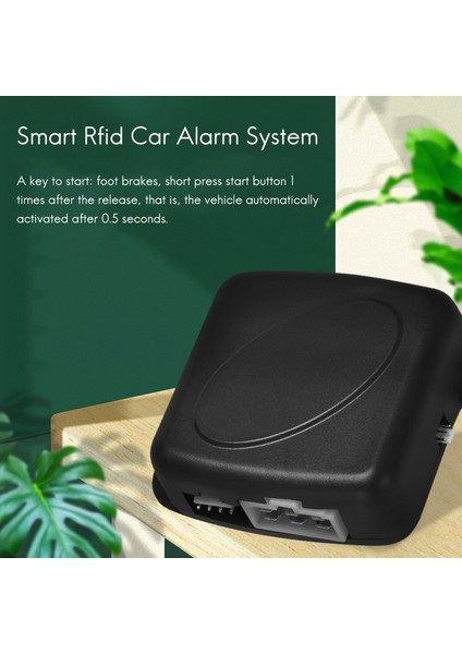 Akıllı Rfıd Araba Alarm Sistemi Itme Motor Çalıştırma Durdurma Düğmesi Kilidi Ateşleme Immobilizer Uzaktan Anahtarsız Giriş Sistemi ile 12 V (Yurt Dışından)