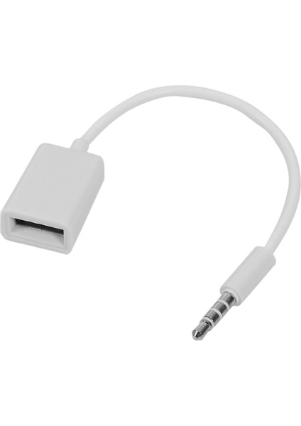 3.5mm Erkek Aux Ses Fişi Jakı USB 2.0 Dişi Dönüştürücü Kablo Kordonu Araba Mp3 Akıllı Telefon Cep Telefonu Telefonları (Yurt Dışından)