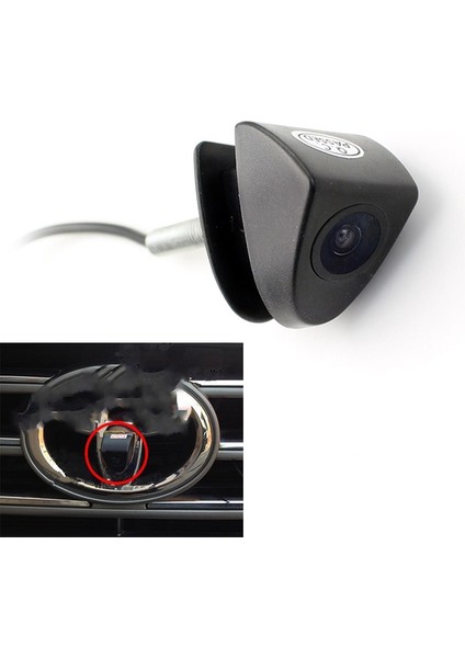 Ccd Araba Ön Logo Kamera Toyota Prado Highlander Land Camry Ön Görünüm Geri Görüş Kamerası Park Yardımı (Yurt Dışından)