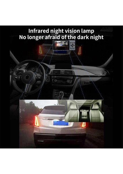 Araba Dvr Dash Kamera, 1080P Ön ve Iç Dash Kamera Wıfi Hd Gece Görüşü, G Sensörü, Park Monitörü, Döngü Kaydı (Yurt Dışından)