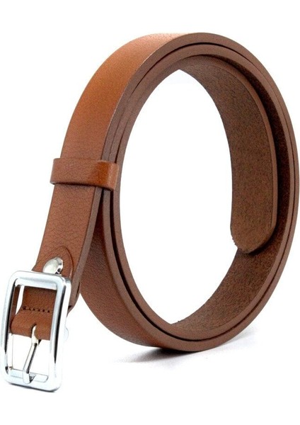 Hakiki Deri Kadın Kemeri 2,5cm Taba fiyatları