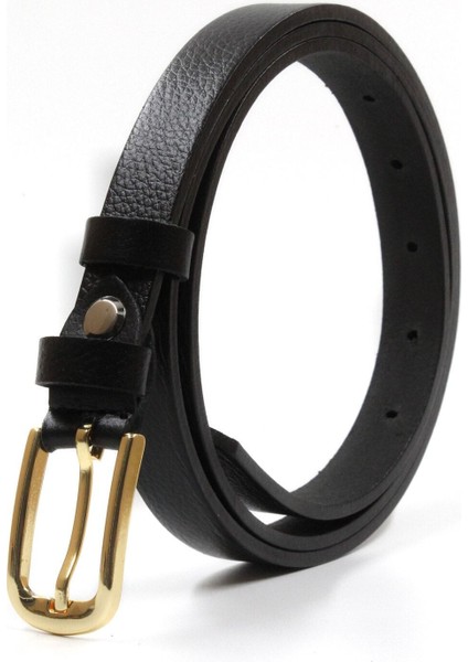 Hakiki Deri Sarı Kadın Kemer En 2cm modelleri