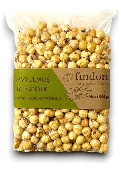 Taze Kavrulmuş İç Fındık 500 gr - Vakum