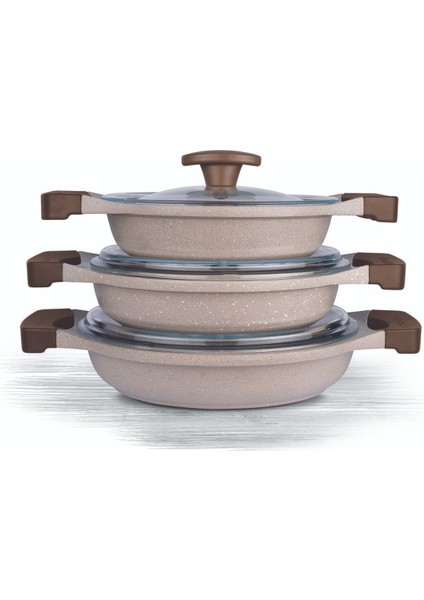 | Sahan Seti | Graneu Serisi | 6 Parça | Vizon fiyatları