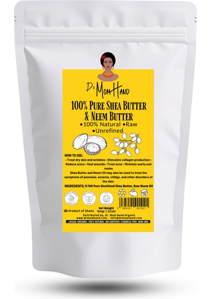 Shea Butter & Neem Oil Twins - Eczema Relief Butter 100gr
