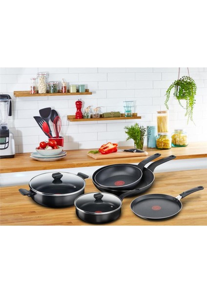 Titanyum 1x Simplyclean Difüzyon Tabanlı Kapaklı Börek Tavası - 24 cm modelleri