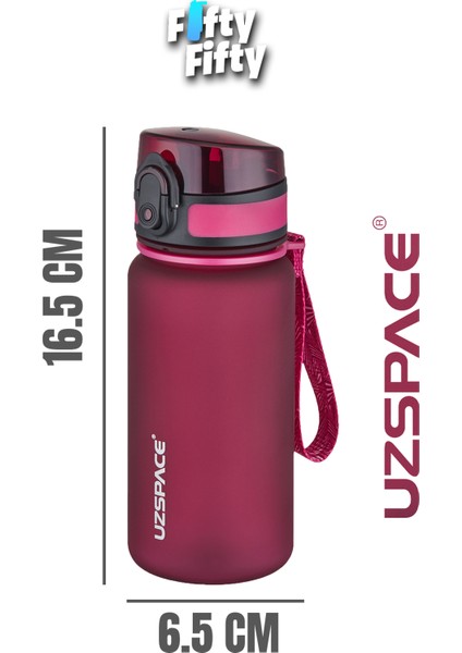350 ml Pipetsiz Softtouch Tritan Çocuk Su Matarası -FF350MLUZS