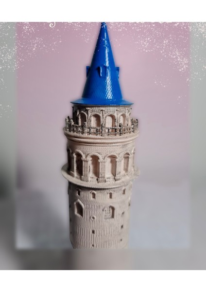 3D Galata Kulesi / Figür /biblo -20CM