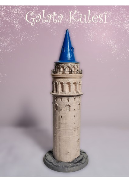 3D Galata Kulesi / Figür /biblo -20CM