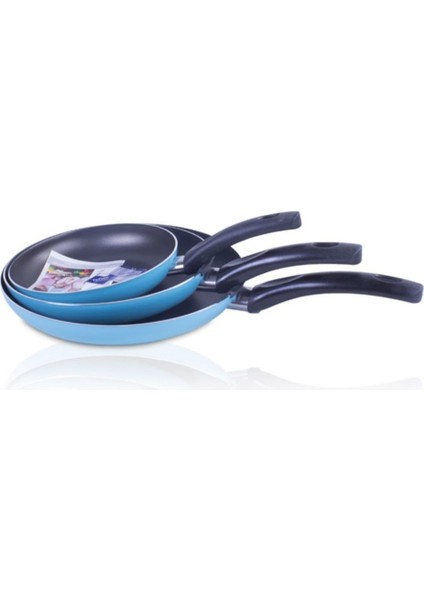 3'lü Tava Seti 18+22+26 cm