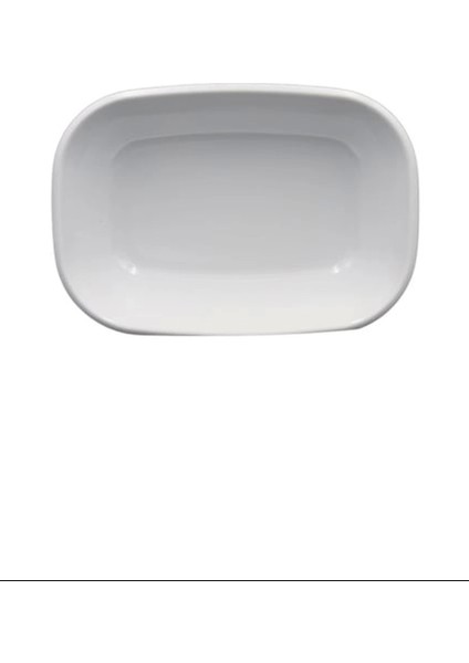 17 cm Melamin Kare Kayı Tabak NEMERE-054