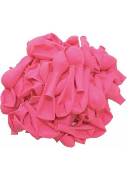 Balon Düz Neon Fosforlu 12 Inc Pembe PK:100 Y