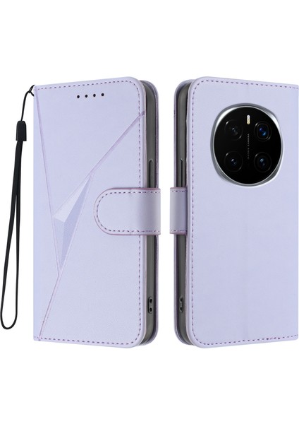 Honor Magic7 Pro 5g Deri Telefon Kılıfı Kordonlu (Yurt Dışından)