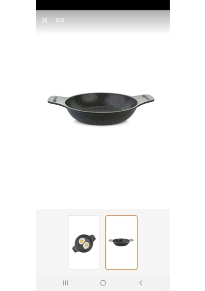 Kendinden Saplı Güveç Sahan 18 cm Gri fiyatları