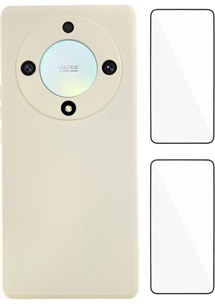 Honor X9B 5g / Magic6 Lite 5g Hassas Lens Deliği Yumuşak Tpu Telefon Arka Kapak ile 2 Adet Ekran Filmi (Yurt Dışından)