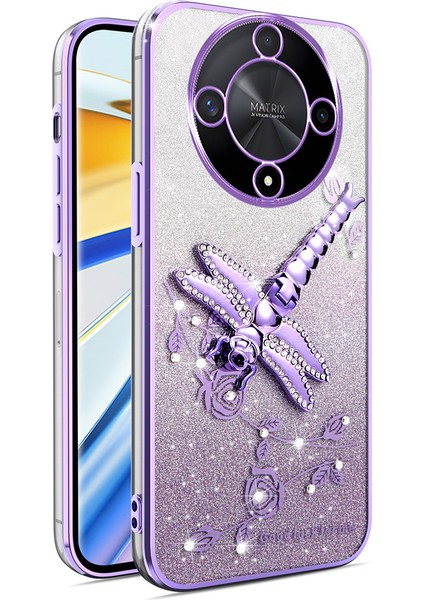 Honor X9B 5g Dragonfly Kickstand Tpu Telefon Kapağı (Yurt Dışından)