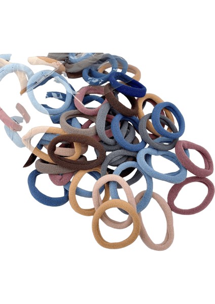 20/50/100PCS Four Seasons Elastik Saç Bantları Kızlar 4cm Tatlılar Scrunchie Kauçuk Bant Klip Klipler Kafa Bandı Saç Accessoriescolor: Dark Mix/boyut: 20 Pcs (Yurt Dışından)