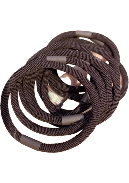 5 Çift Koreli Güçlü Kadın Saç Scrunchies Kızlar Elastik Saç Kauçuk Bantları At Kuyruğu Saç Tutucular /sakız /tie Accessoriescolor: Stil 2 Kahverengi 5 Pcs (Yurt Dışından)