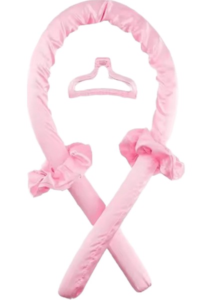 Kadın Isısız Curling Rod Isısız Saç Bukleler Kafa Bandı Saç Yumuşak Parlak Saç Bigudi Kuaför Araçları Aksesuarları Kadın Yapmak Renk: Siyah (Yurt Dışından)