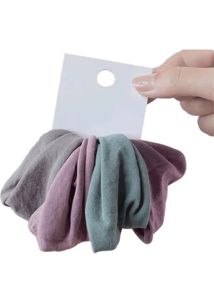 4 Set Katı Genişletmek Kalınlaştırmak Saç Bandı Halatlar Kadınlar At Kuyruğu Tutucu Saç Kravat Scrunchies Kauçuk Bantlar Kore Moda Saç Aksesuarları Renk: 3 Mavi Pembe (Yurt Dışından)