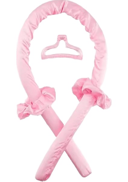 Kadın Isısız Curling Rod Isısız Saç Bukleler Kafa Bandı Saç Yumuşak Parlak Saç Bigudi Kuaför Araçları Aksesuarları Kadın Yapmak Renk: Siyah (Yurt Dışından)