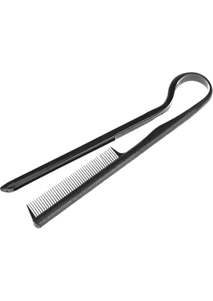 1pc Yararlı Saç Düzleştir Salon Tarağı Kuaförlük Pürüzsüz Alet Taşınır Tons Saç Şekillendirme Araçları Kadınlar Için Saç Fırçası Düzenerour: Siyah (Yurt Dışından)