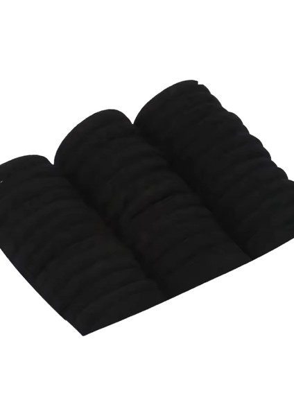 200PCS/SET Kadın Kız Temel Saç Bantları Basit Düz Renkler Elastik Kafa Bandı Saç Halatları Kravatlar Saç Aksesuarları At Kuyruğu Tutucu Renk:siyah-06 (Yurt Dışından)