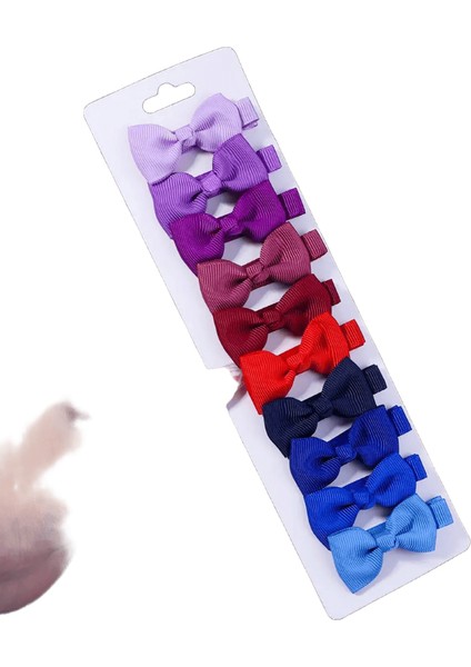 10 Pcs/set 2 '' Gradyan Renkli Yaylar Bebek Kızlar Için Saç Klipler El Yapımı Bowknot Saç Pençeleri Ettes Çocuk Saç Aksesuarları: 12 (Yurt Dışından)