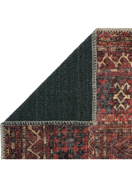 Private Bordo Eskitme Vintage Halı Etnik Desen Dokuma Şönil Halı Yıkanabilir Salon Halısı indirimleri