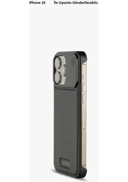 iPhone 16 Parfümlü Koku Hazneli Magsafe Uyumlu Deri Kılıf modelleri