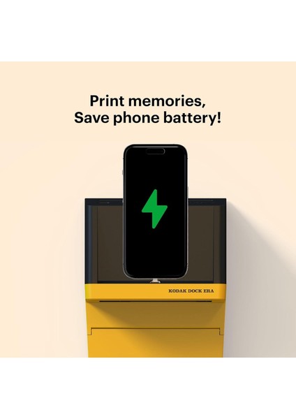 Dock Era 4pass Mobil Fotoğraf Yazıcı 10X15 cm Bluetooth Bağlantılı, 10 Adet Fotoğraf, Retro Tasarım fiyatları