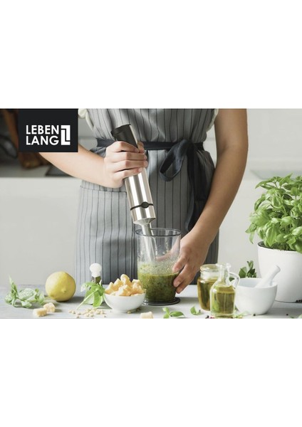 Güçlü El Blenderı,paslanmaz Çelik Gövde, 800 ml Ölçüm Kabı, Turbo Mod, Sıçrama Koruması