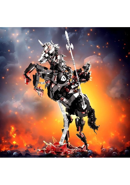 Dark Rider Mech 70172, 1178 Parça Mekanik Aksiyon Figürü fırsatları