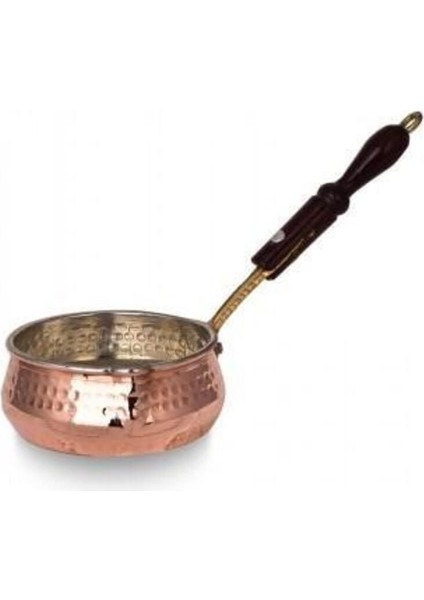 Turna Bakır Salsa Sosluk 1 No Ahşap Kulp Makine Dövme Kırmızı TURNA4806-1