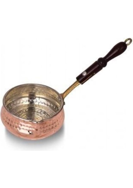 Turna Bakır Salsa Sosluk 1 No Ahşap Kulp Makine Dövme Kırmızı TURNA4806-1