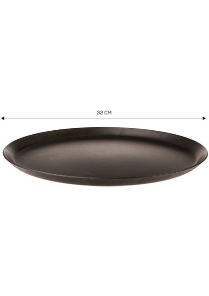 Mutfaksever Biogranit Pizza Tavası 32 cm Black fırsatları