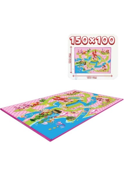 05-732 Oyun Halısı Prenses 150X100 cm