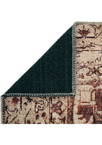 Private Bordo Eskitme Vintage Halı Etnik Desen Otantik Şönil Halı Yıkanabilir Salon Halısı indirimleri