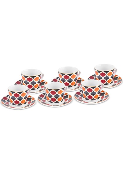 Bonny 6 Kişilik Kahve Fincanı 90 ml