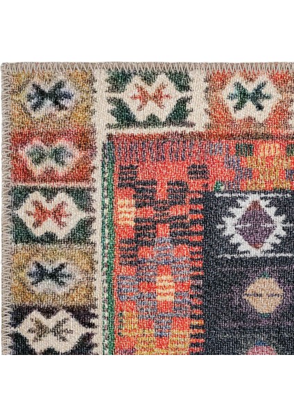 Private Renkli Eskitme Vintage Halı Kilim Otantik Dokuma Şönil Halı Yıkanabilir Salon Halısı fırsatları